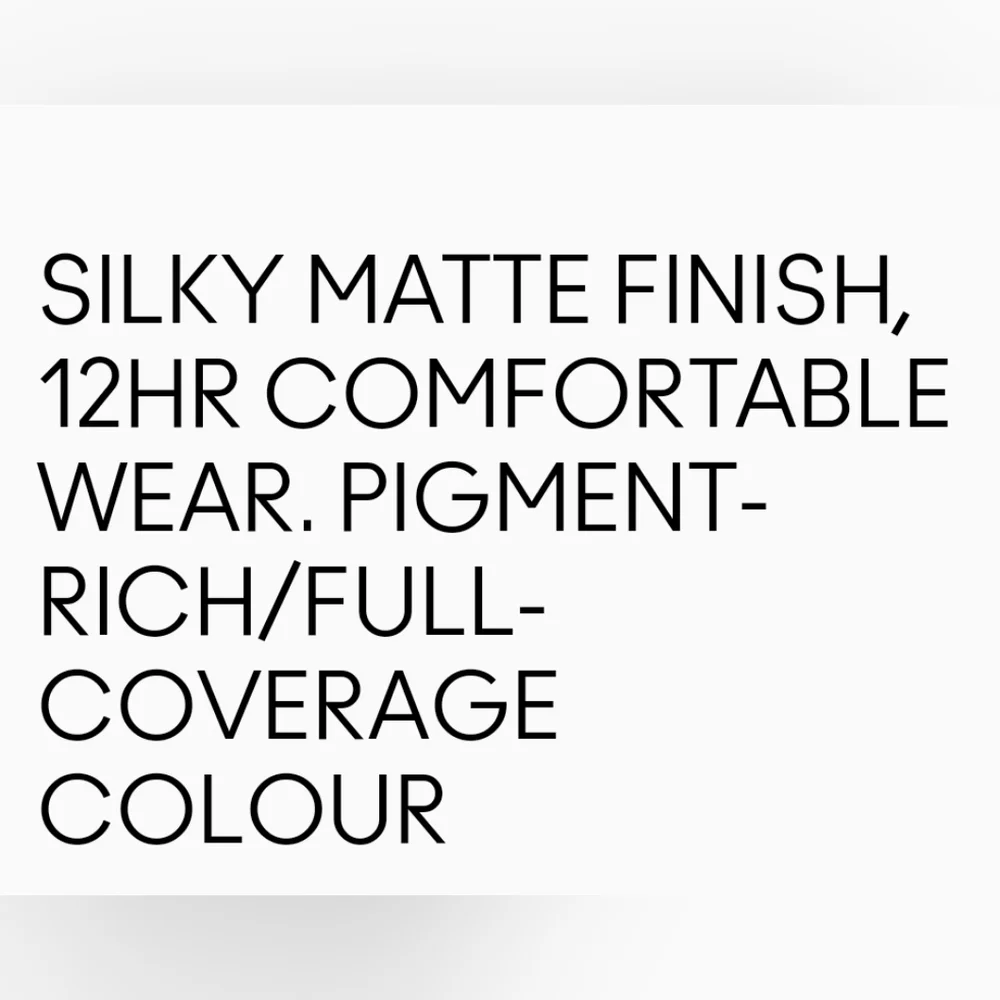 MAC Cosmetics silky matte